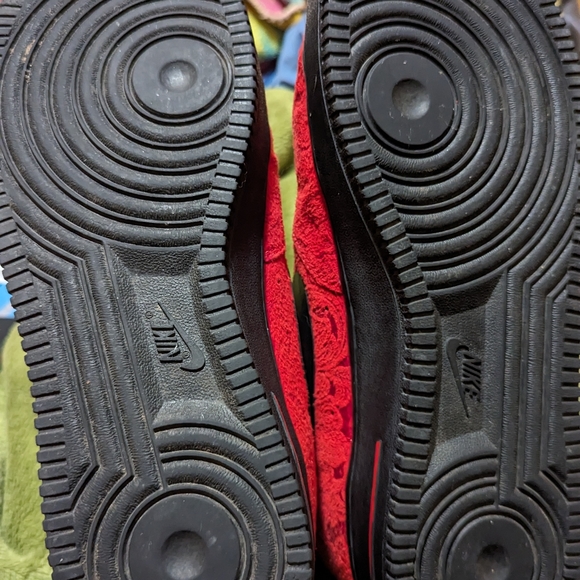 Nike Air force one low Red Pasley size 11 - Picture 5 of 12